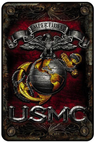 Military Shirt - USMC Marine Corp Sign
