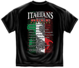 Novelty Shirt - Italian Rules
