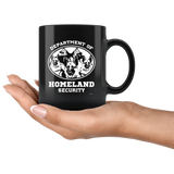 German Shepherd Department of Homeland Security Coffee Mug