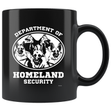 German Shepherd Department of Homeland Security Coffee Mug